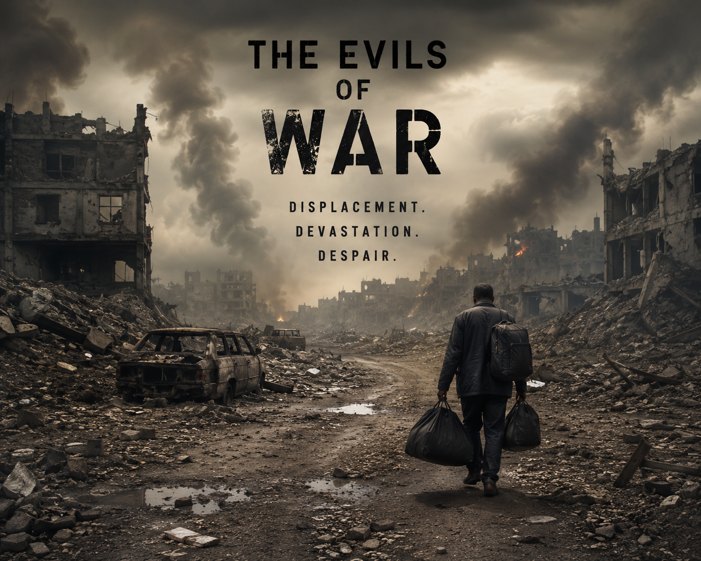 War: Humanity’s Greatest Self-Inflicted Tragedy