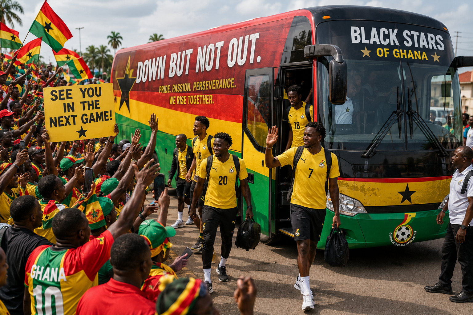 Ghana Versus Croatia: Down But Not Out